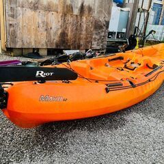 Riot Kayaks MAKO12 インパルスドライブ 足こぎカヤックの画像