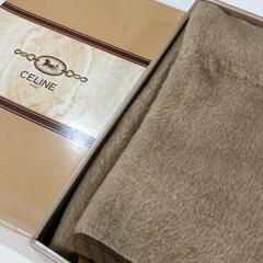 0326-203 毛布　CELINE  シングル