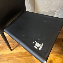 ダイニングチェア　黒　
の画像