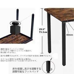 【受け取り決定】パソコンデスク　机　テーブルの画像