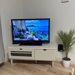 テレビ台 TV台 ホワイト系 横幅 約90cm エナメル調 中古 札幌市東区 新道東店 テレビ台 TV台 ホワイト系 横幅 約90cm エナメル調 中古 札幌