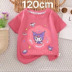 120cm子供半袖Tシャツ 夏用  コットン 薄手 3〜8歳 男...