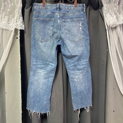 H&M クロップトデニム　40の画像