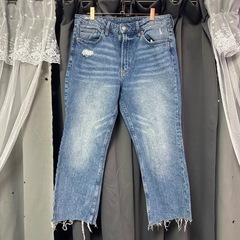 H&M クロップトデニム　40