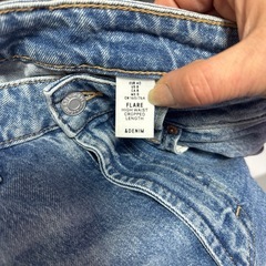 H&M クロップトデニム　40の画像