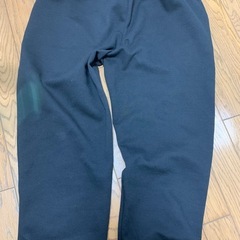 スウェットパンツ　　黒
の画像