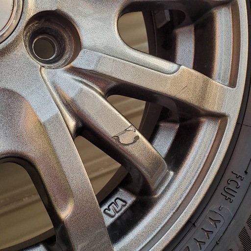 （終了）軽自動車用タイヤ付きアルミホイール　155/65R13