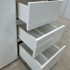 ☆ジモティ割あり☆ 収納棚 白 H75×D42×W80.5 クリーニング済み 