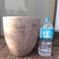 【観葉植物用陶器製鉢カバー】カラー：赤茶砂状仕上げ
