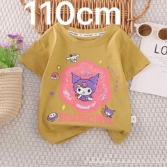 110cm子供半袖Tシャツ 夏用  コットン 薄手 3〜8歳 男...