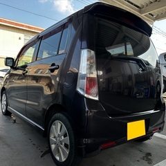 Bluetoothナビ付き☆月々8千円〜分割払い可‼️ 車検2年付き！【名義変更代込み】☆スズキ ワゴンRスティングレー☆Bluetoothナビ付き☆走行中DVD見れます☆ETC付き☆プッシュスタート☆ドライブレコーダー付きのフル装備☆純正アルミ☆事故修復歴無し☆そのまま乗って帰れます！の画像