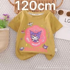 120cm子供半袖Tシャツ 夏用  コットン 薄手 3〜8歳 男...