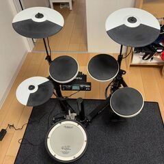 Roland ローランド V-DRUM TD-4KP1 電子ドラム　　キャリングケース付きの画像
