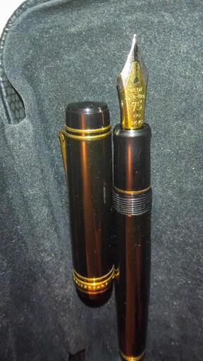 PILOT　万年筆　75周年記念　ペン先18K