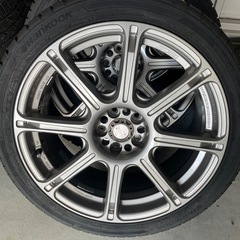 WORK XC8 18インチ　7.5J +42 PCD100 225/40R18 ハンコック　Ventus S1 evo3 2024年製の画像
