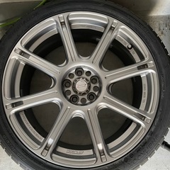 WORK XC8 18インチ　7.5J +42 PCD100 225/40R18 ハンコック　Ventus S1 evo3 2024年製の画像