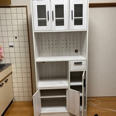 ナフコ キッチンボード 食器棚