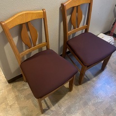 中古　椅子２脚