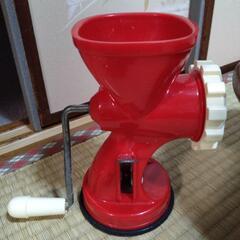 ミンチ、すり身器