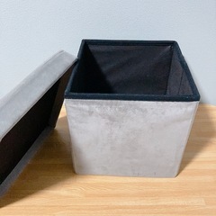 収納できる椅子 ボックスチェア　折りたためる 収納椅子 スツールの画像