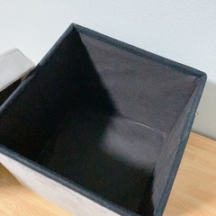 収納できる椅子 ボックスチェア　折りたためる 収納椅子 スツールの画像