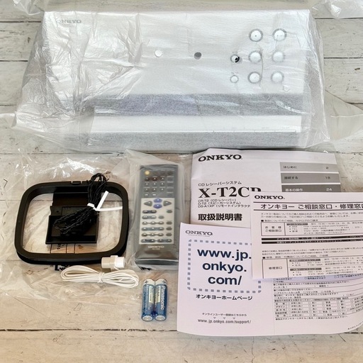 新品❗️ONKYO「X-T2CR」 CDレシーバー スピーカーセット