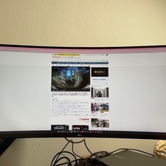 LG ゲーミング モニター UltraGear 34WP60C-B 34インチ/21:9 曲面 ウルトラワイドの画像