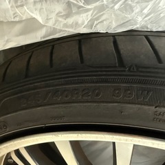  最終値下げ早い物勝ち　19インチ　ホイール付きの画像
