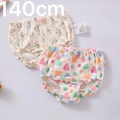 140cmキッズ ベビーパンツ コットン100 女の子 下着 ベ...