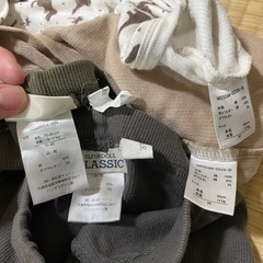 ミキハウスなど子供服7点セットの画像