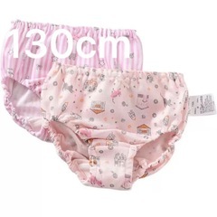 130cmキッズ ベビーパンツ コットン100 女の子 下着 ベ...