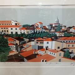 デイビットエドクイスト「フィレンツェ赤い街」の画像