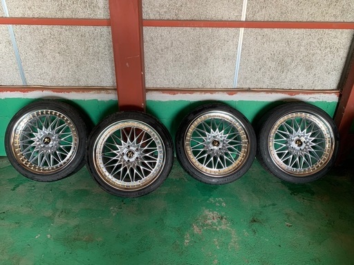 WORK VS-XV 19インチ　夏タイヤ4本セット