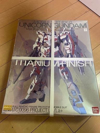 ガンプラ　MG 1/100 RX-0 ユニコーンガンダム　Ver.Ka