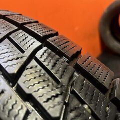 【DUNLOP SJ8 265/65R17】スタッドレス【社外ホイール 17インチ 7.5J6HPCD139.7+25】20年製 バリ溝 ランクルプラド ハイラックス等(KTM328)の画像