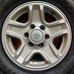 新品タイヤ PIRELLI SCORPION オールテレーン+ 265/70R16 112T トヨタ 90系ランクルプラド純正ホイール 16インチ 7J6HPCD139.7+15 (VTY951)の画像