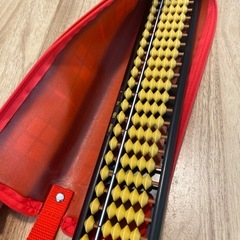 新品　未使用品　美品　そろばん　専用カバー付き　　小学生　学用品　習い事　一宮市の画像