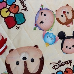 ディズニーお布団セット　ツムツムの画像