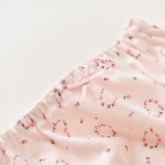 150cmキッズ ボクサーパンツ 3枚組 女の子 ショーツ 綿100%通気 抗菌 防臭 幼稚園 短パン 下着 女の子下着新品未使用の画像