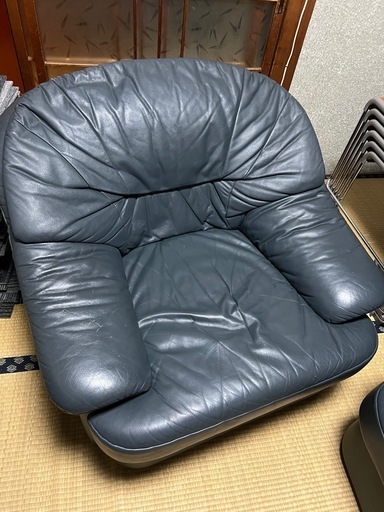 使いやすい ハイバックコイルソファ ファブリックタイプ 1人掛け2台 