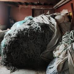 漁具　漁網　ロープ　延縄ザル