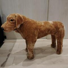 値下げ　犬　置物　ぬいぐるみの画像