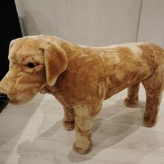 値下げ　犬　置物　ぬいぐるみの画像