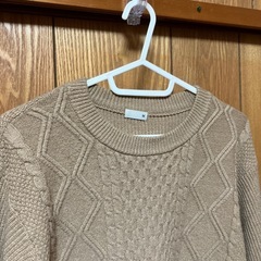 【Avail】ニットセーター しまむら ブラウン ファッションの画像