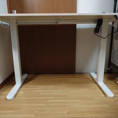【組立のみ未使用】電動昇降デスクの画像
