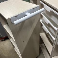 美品‼︎3段カラーボックス・引き出し収納棚4点の画像