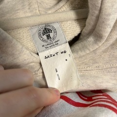SAINT MICHAEL セントマイケル パーカー グレー Lの画像
