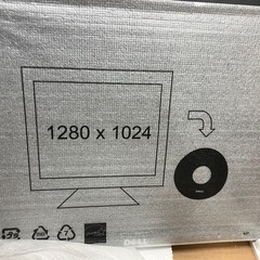 【新品未使用⠀】パソコン ディスプレイのみ dell 17インチの画像