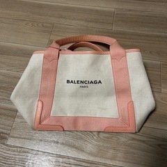 BALENCIAGA トートバッグ ピンク カバス
