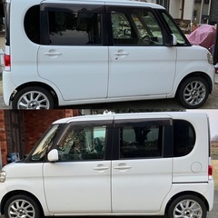 タント 車検令和9年4月迄 パワースライドドア 乗って帰れますの画像
